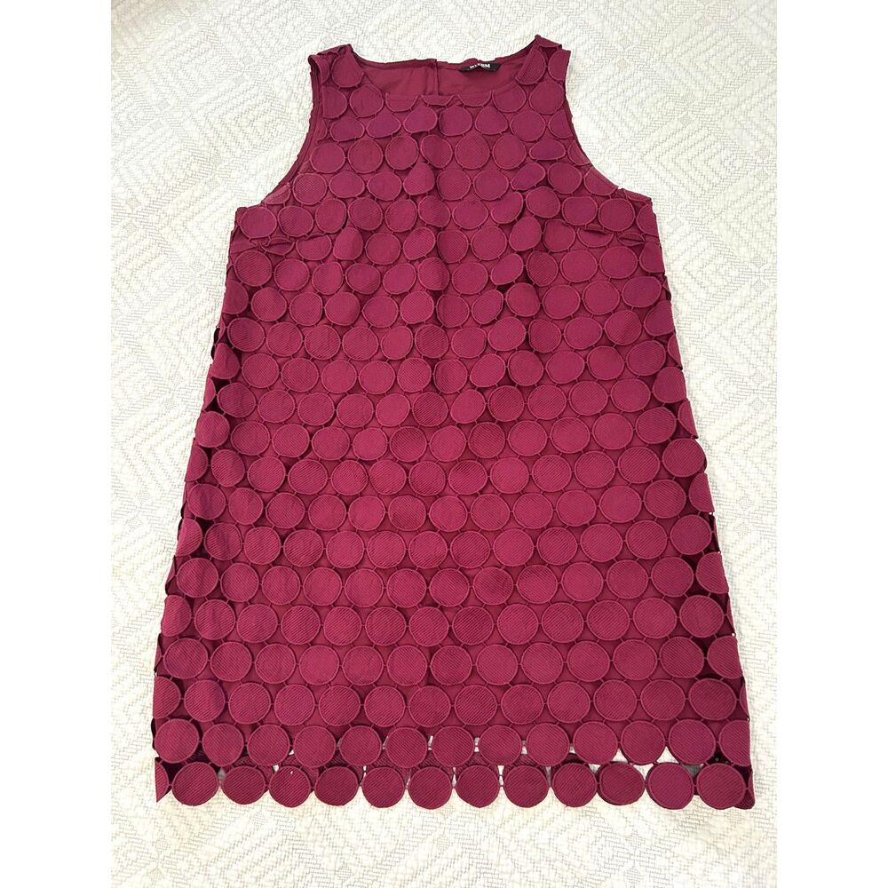 BTFBM Women's Hollow Out Embroidered Tank Dress Size XL Vacation Party Cocktail - Picture 2 of 6